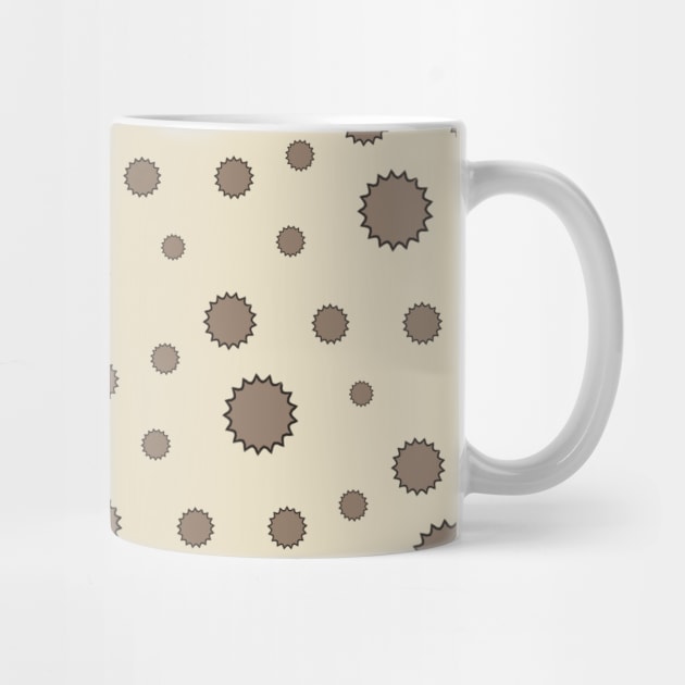 Spiky Dots Pattern by Scrabbly Doodles